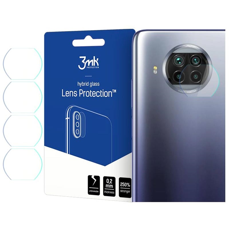 3MK Flexible Camera Lens Protector (Xiaomi Mi 10T Lite) 4 pcs