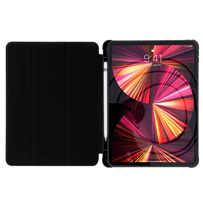 Stand Tablet Smart Case Book Cover (iPad Pro 12.9 2021) black