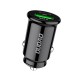 Dudao Fast Car Charger Type-C PD QC3.0 3A (black)