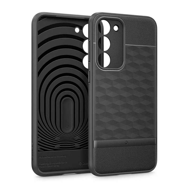 Caseology By Spigen® Parallax ACS05749 Case (Samsung Galaxy S23) matte black