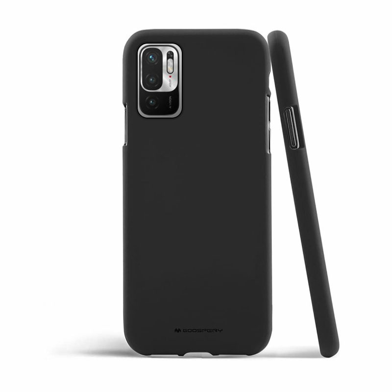 Goospery Soft Feeling Back Cover (Xiaomi Redmi Note 10 5G / Poco M3 Pro 5G) black