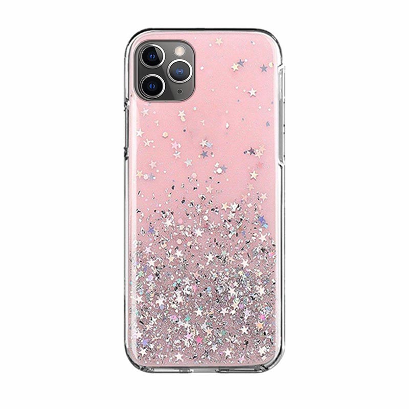 Star Glitter Shining Armor Back Cover (iPhone 11 Pro) pink