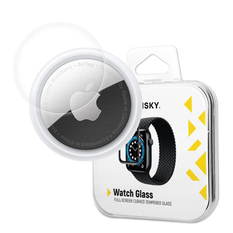 Wozinsky Airtag Glass Hybrid Glass (Apple AirTag) black