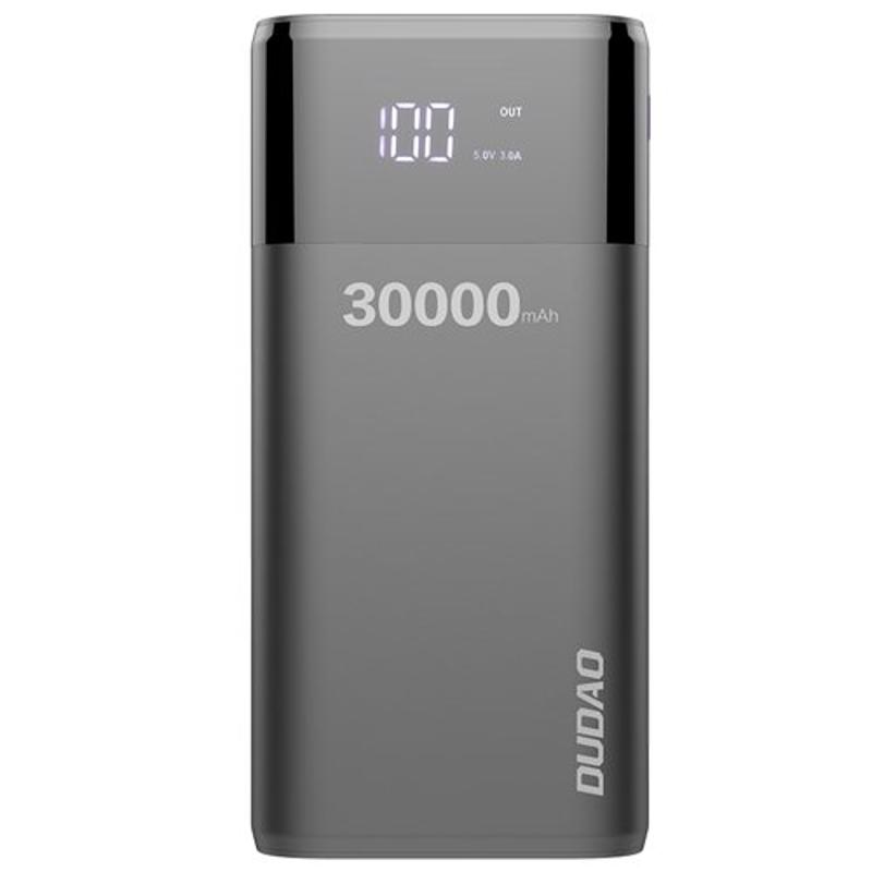 Dudao Power Bank 4x USB 30000mAh 4A (K8Max) black