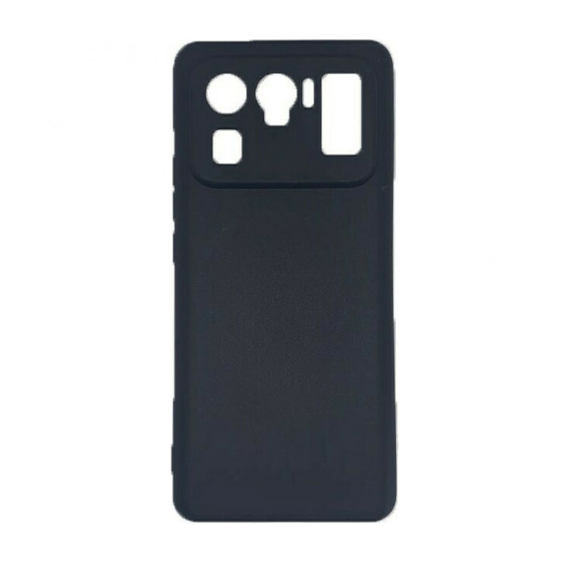 Soft Matt Case Back Cover (Xiaomi Mi 11 Ultra) black