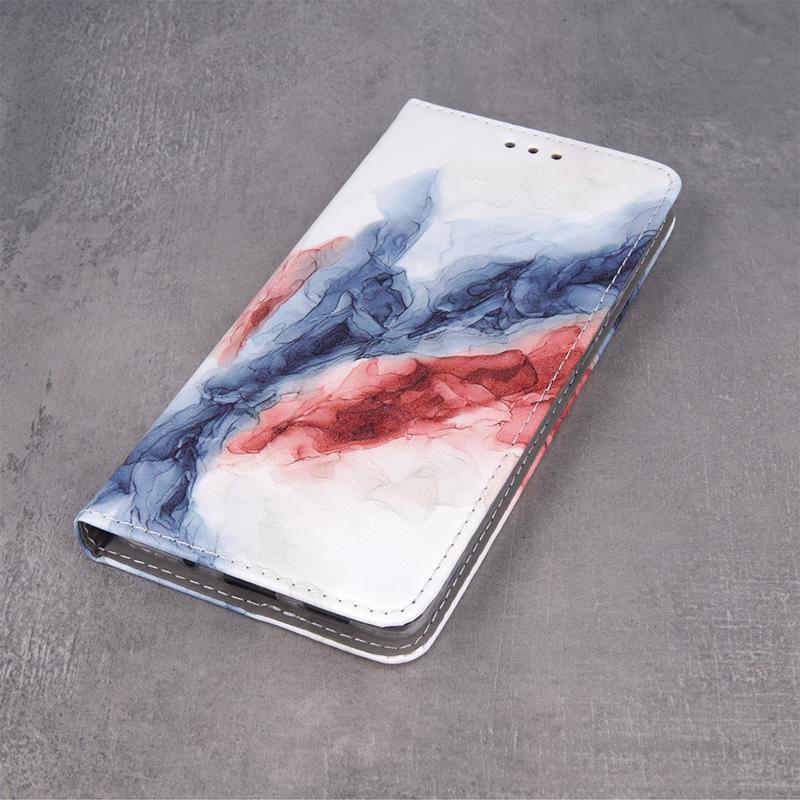 Smart Trendy Book Marble Case (Xiaomi Poco F3 / Mi 11i) white-blue-red 9
