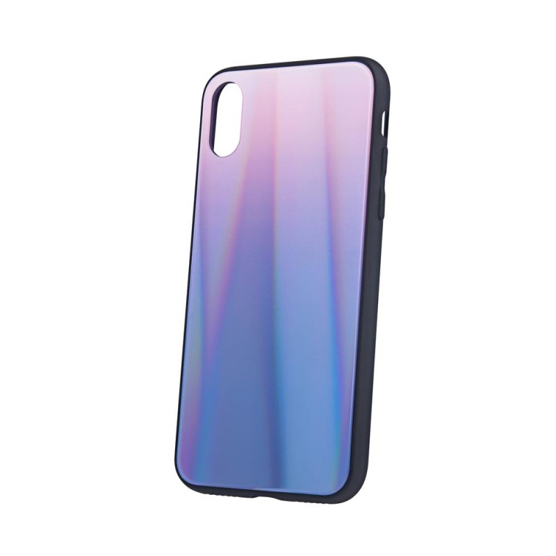 Aurora Glass Case Back Cover (Samsung Galaxy J4 Plus) brown-black