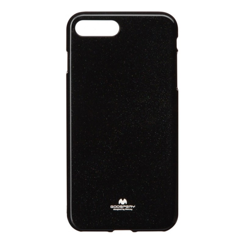 Goospery Jelly Case Back Cover (iPhone 8 Plus / 7 Plus) black