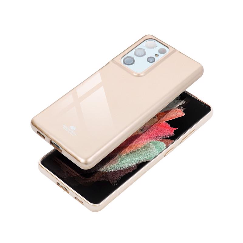 Goospery Jelly Case Back Cover (Samsung Galaxy S22 Plus) gold