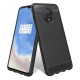 Carbon Case Back Cover (OnePlus 7T) black