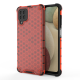 Honeycomb Armor Shell Case (Samsung Galaxy A12/ M12) red