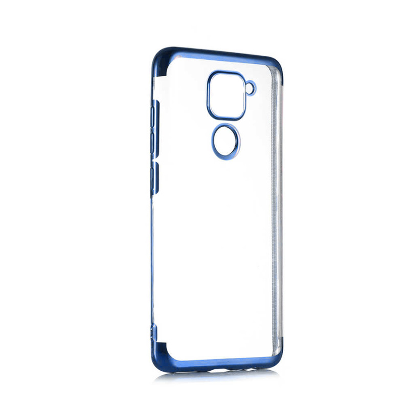 Clear Electroplating Case Back Cover (Xiaomi Redmi Note 9) blue
