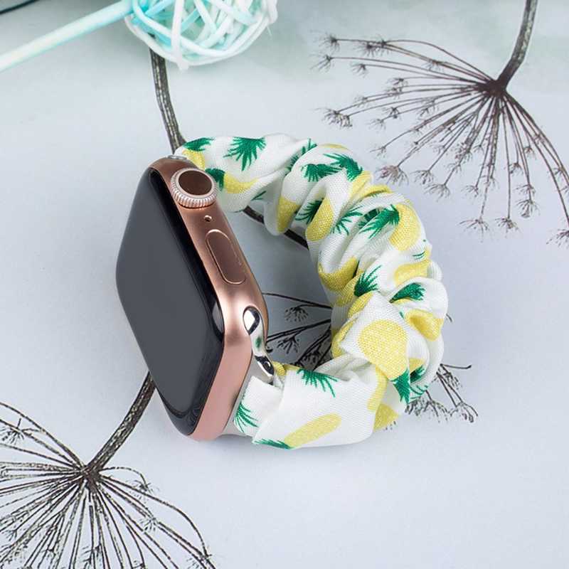 Fabric Band Λουράκι Υφασμάτινο (Apple Watch All Models) (42/44/45/49mm) pineapple