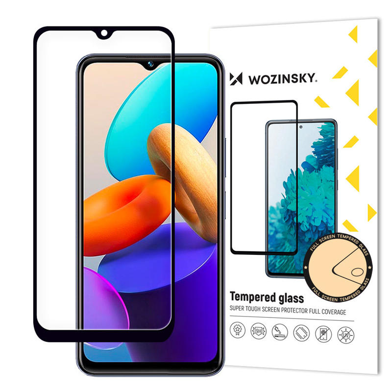 Wozinsky Tempered Glass 5D Full Glue And Coveraged (Vivo Y35 / Y22s) black