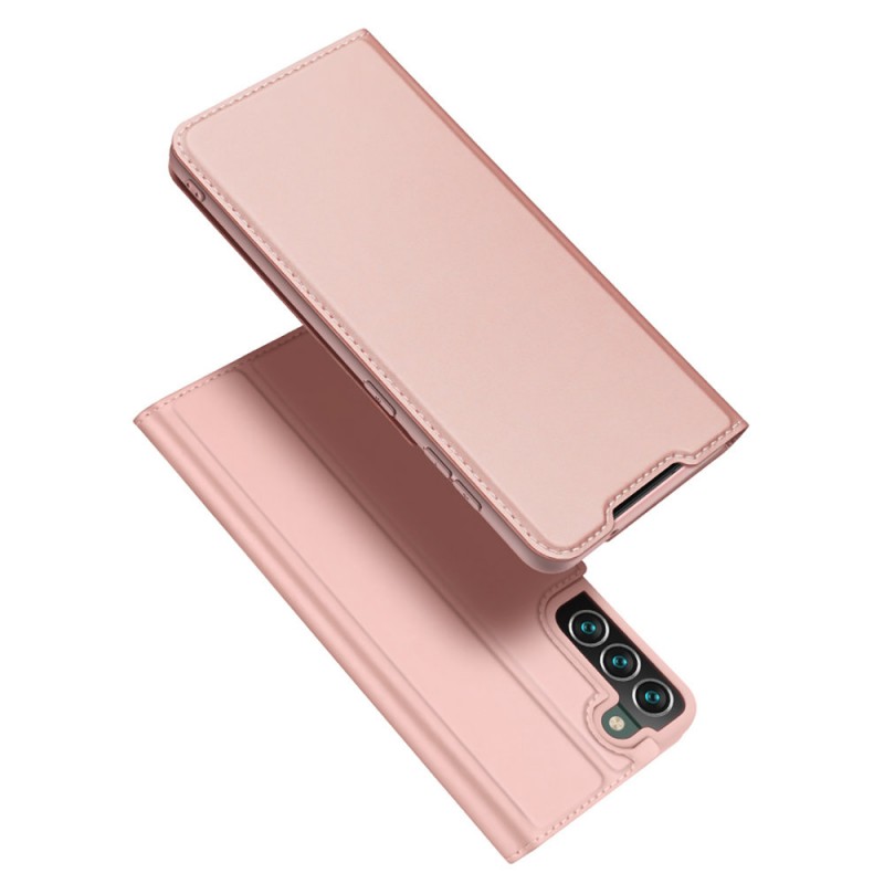 DUX DUCIS Skin Pro Book Cover (Samsung Galaxy S22 Plus) pink