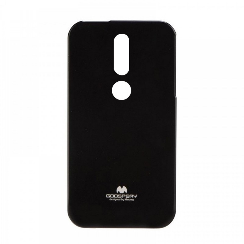 Goospery Jelly Case Back Cover (Nokia 6.1 Plus) black