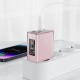 Acefast A45 GaN Wall Charger 65W (1xUSB, 2xType-C) pink