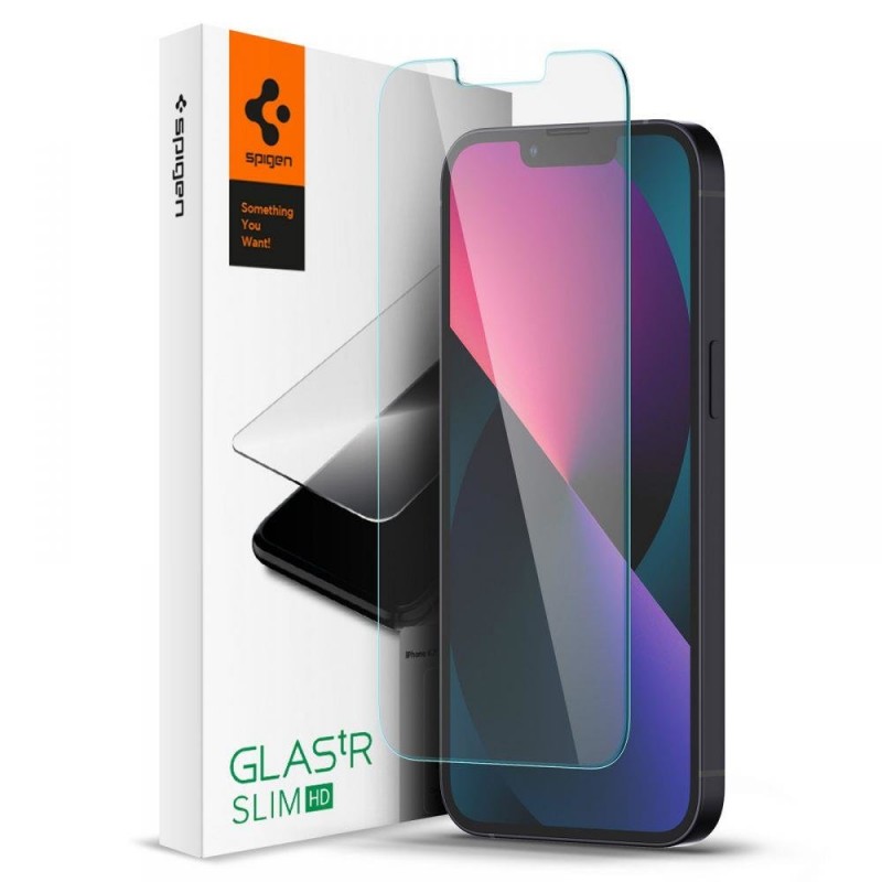Spigen® GLAS.tR™ Slim HD Tempered Glass Full Coveraged (iPhone 13 Pro Max)