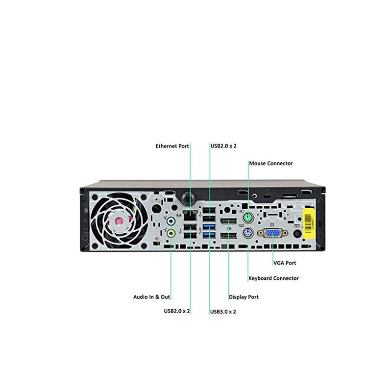 HP EliteDesk 800 G1 USFF (i5 4570S/8GB DDR3/128GB SSD/W10 HOME) Refurbished Mini PC Grade A*