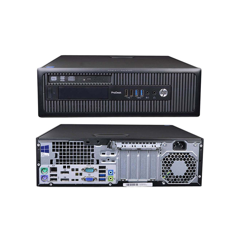 HP ProDesk 600 G1 SFF (i3 4160/4GB DDR3/500GB HDD/DVD-RW/WIN 10) Refurbished PC Grade A*