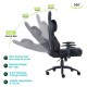 Gaming Chair Καρέκλα Eureka Ergonomic® ONEX-GX330-B