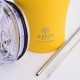 Estia Coffee Mug 350ml Save Τhe Aegean (Pinapple Yellow)