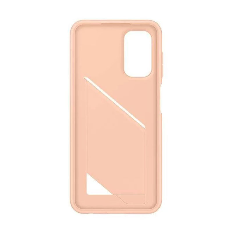 Samsung Card Slot Cover Case (Samsung Galaxy A13 4G) peach