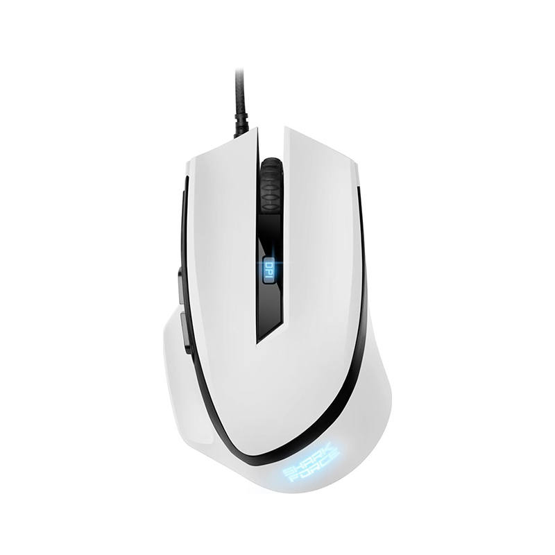 Sharkoon Shark Force 2 Gaming ποντίκι 4200DPI 6 πλήκτρα (white)