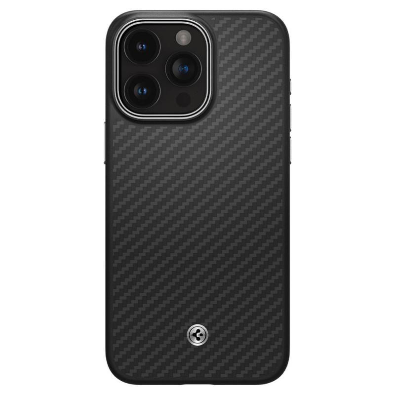 Spigen® Enzo Aramid™ ACS07045 Magnetic Magsafe Case (iPhone 15 Pro) matte black Spigen® Enzo Aramid™ ACS07045 Magnetic Magsafe Case (iPhone 15 Pro) matte black