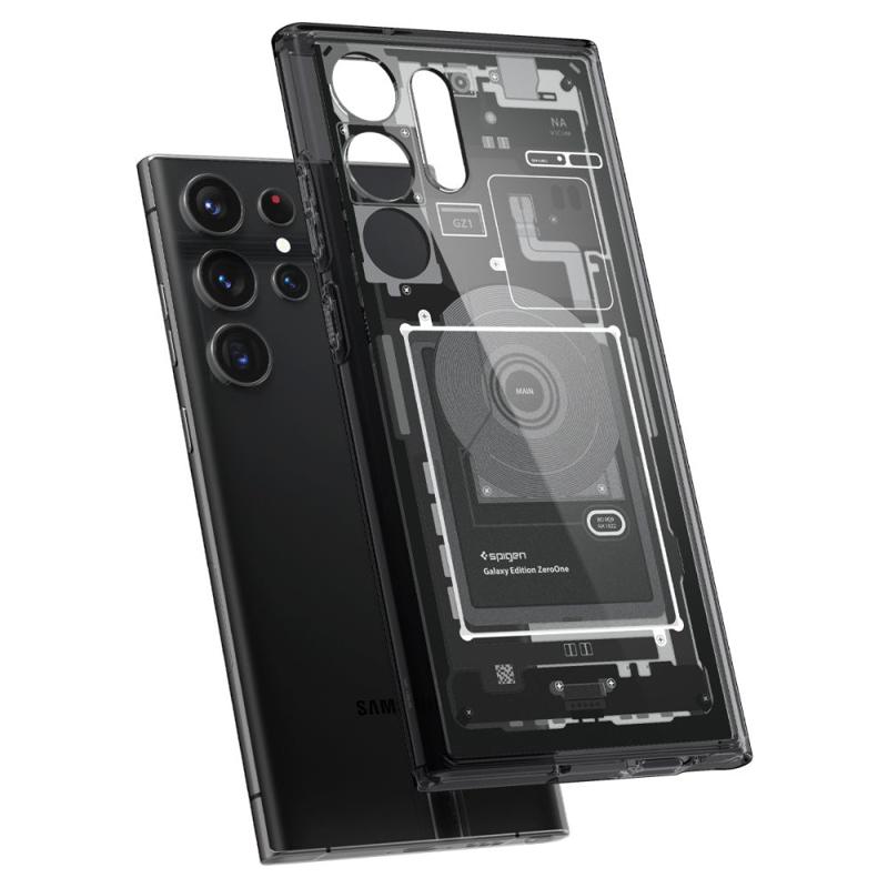 Spigen® Ultra Hybrid™ ACS05620 Case (Samsung Galaxy S23 Ultra) zero one