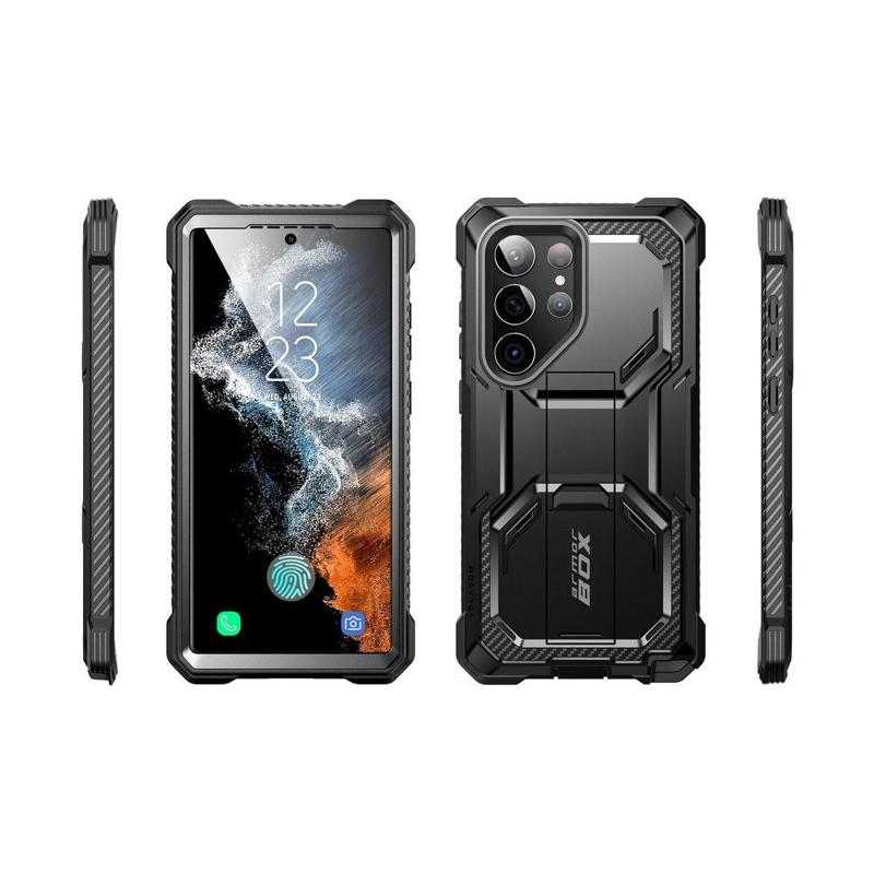 Supcase Iblsn ArmorBox Full Body Set Case (Samsung Galaxy S23 Ultra) black