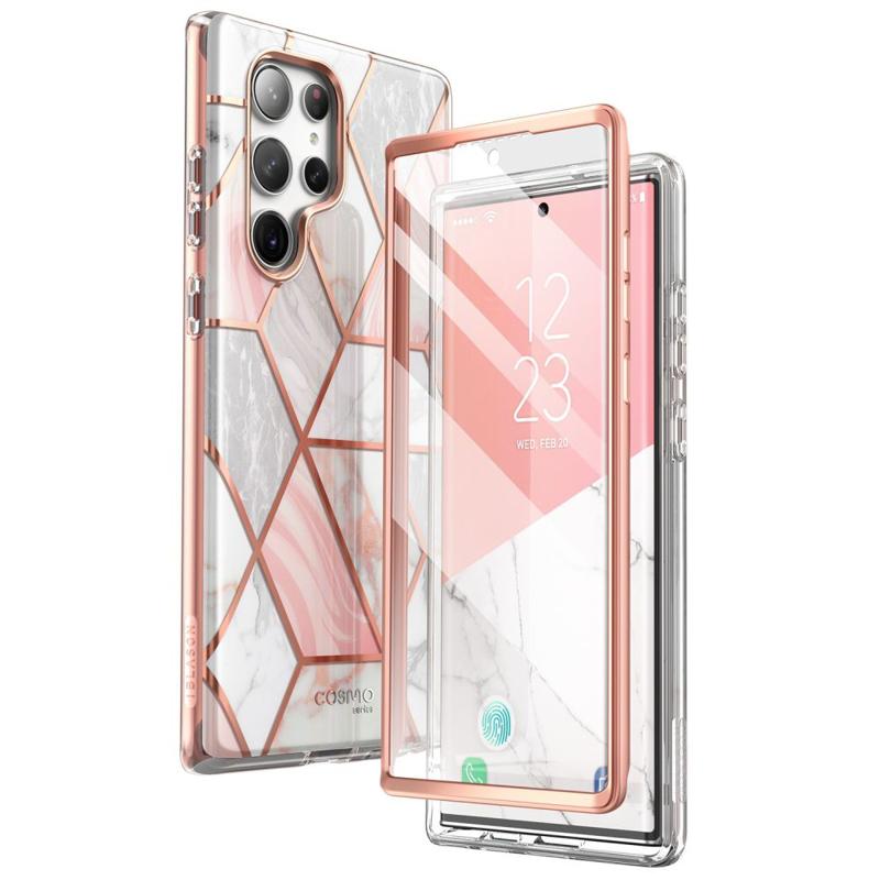 Supcase Cosmo i-Blason Case (Samsung Galaxy S23 Ultra) marble pink