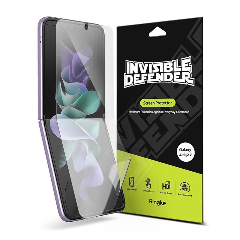 Ringke Invisible Defender TG 2x Tempered Glass (Samsung Galaxy Z Flip 3)