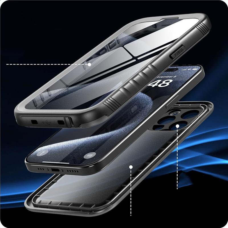 Tech-Protect Shellbox IP68 WaterProof Case (Samsung Galaxy S24 Ultra) black