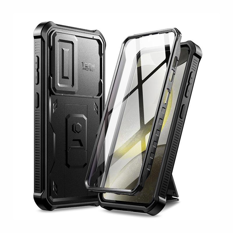 Tech-Protect Kevlar Cam+ 360 Case (Samsung Galaxy S24 Plus) black