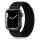 Tech-Protect Nylon Pro Λουράκι Υφασμάτινο (Apple Watch All Models) (42 / 44 / 45 / 49mm) black