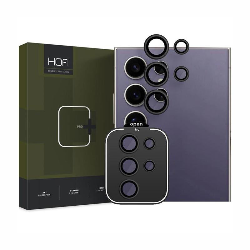 Hofi CamRing Pro+ Προστασία Κάμερας Lens Protector (Samsung Galaxy S24 Ultra) black