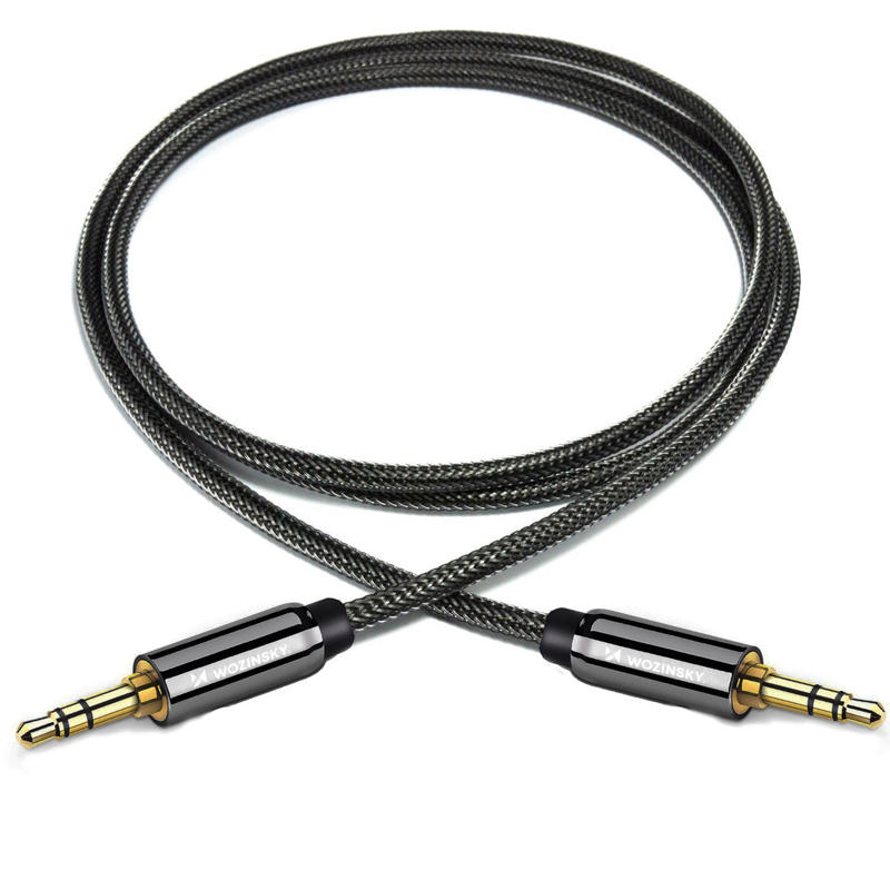 Wozinsky Audio Cable (Male-Male) AUX Jack 3.5mm 1.5m (WACMJB) black