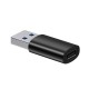 Baseus Ingenuity Adapter Μετατροπέας OTG USB 3.1 (male) σε Type-C (female) (ZJJQ000101) black