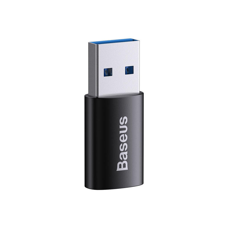 Baseus Ingenuity Adapter Μετατροπέας OTG USB 3.1 (male) σε Type-C (female) (ZJJQ000101) black