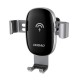 Dudao 15W Wireless Charger Holder Βάση Στήριξης Κινητού για Αεραγωγό (F3PRO) black