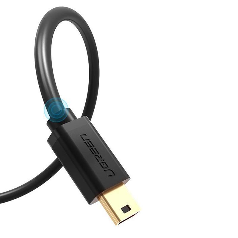 Ugreen Cable USB / Mini USB 480 Mbps 1m (US132-10355) black
