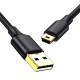 Ugreen Cable USB / Mini USB 480 Mbps 0.50m (US132-10354) black