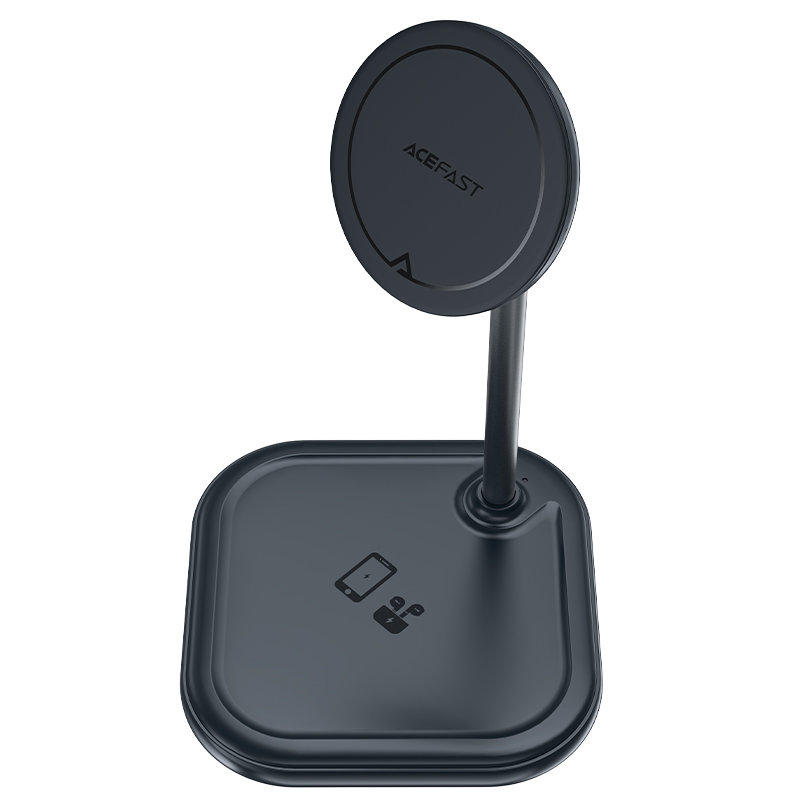 Acefast Ε6 Wireless Charger MagSafe Ασύρματος Φορτιστής (iPhone/AirPods) (Qi Pad) 15W (gray)