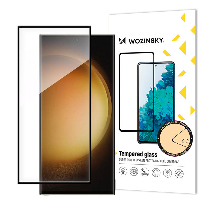 Wozinsky Tempered Glass Full Glue And Coveraged (Samsung Galaxy S24 Ultra) black
