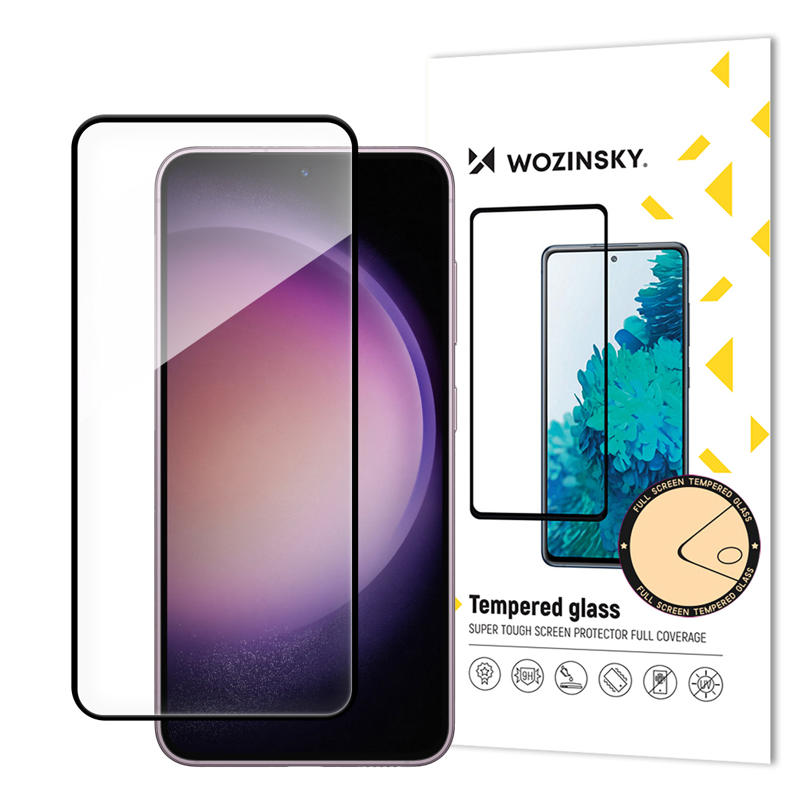 Wozinsky Tempered Glass Full Glue And Coveraged (Samsung Galaxy S24 Plus) black