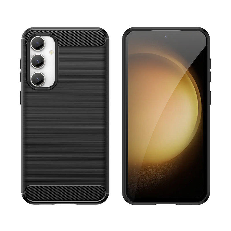 Carbon Case Back Cover (Samsung Galaxy S23 FE) black