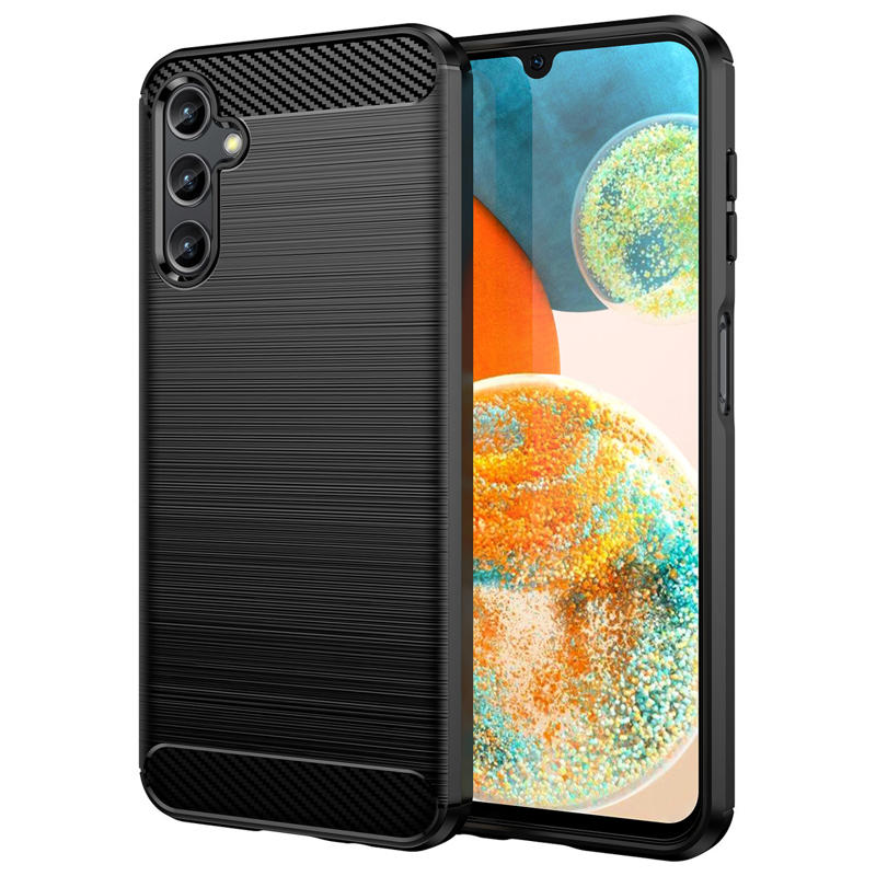 Carbon Case Back Cover (Samsung Galaxy A14 5G) black