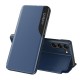 Eco Leather View Elegant Book Case (Samsung Galaxy S24) blue