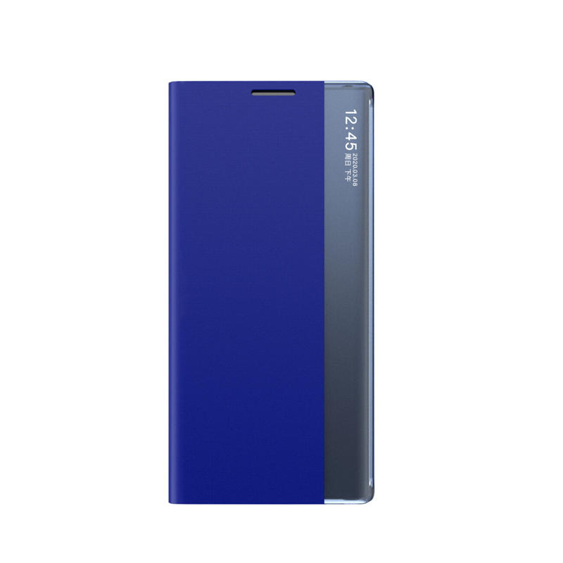 Sleep Window Case Book Cover (Samsung Galaxy S24 Ultra) blue